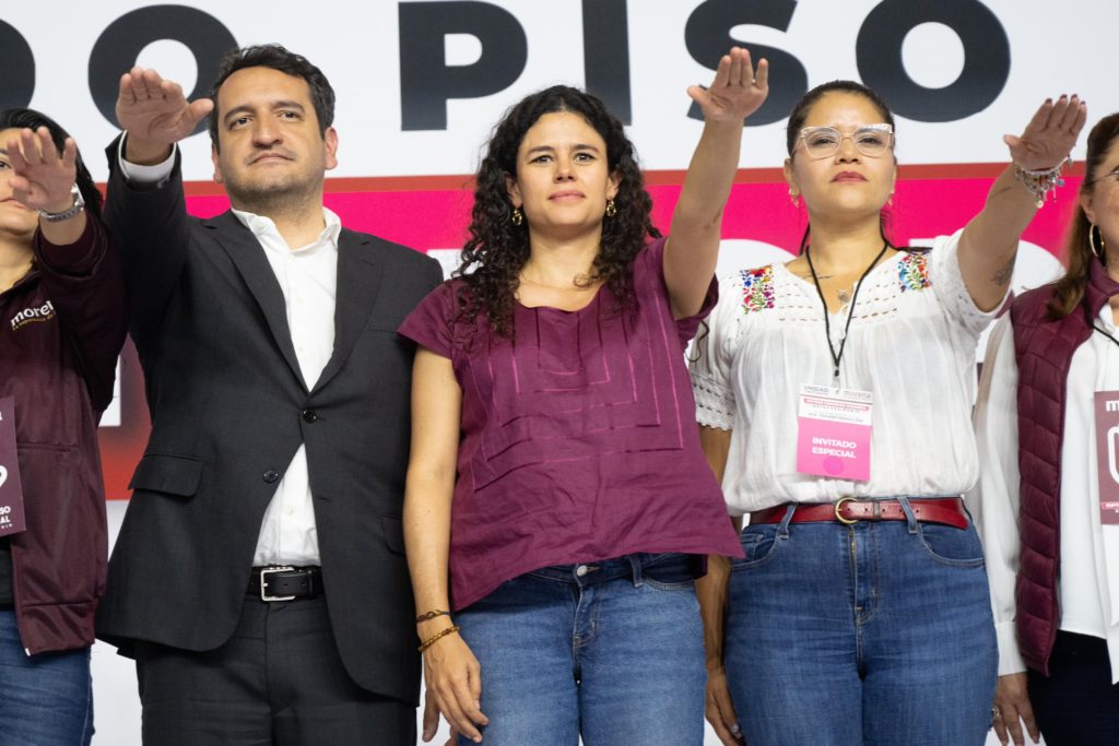 LUISA MARÍA ALCALDE ES ELEGIDA NUEVA PRESIDENTA NACIONAL DE MORENA: “NO LES VAMOS A FALLAR”