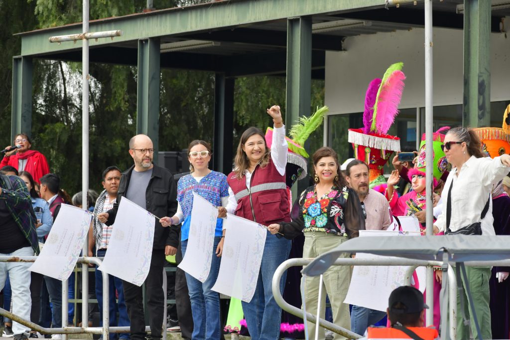 Inician Parques Alegría en Parque Tezozómoc