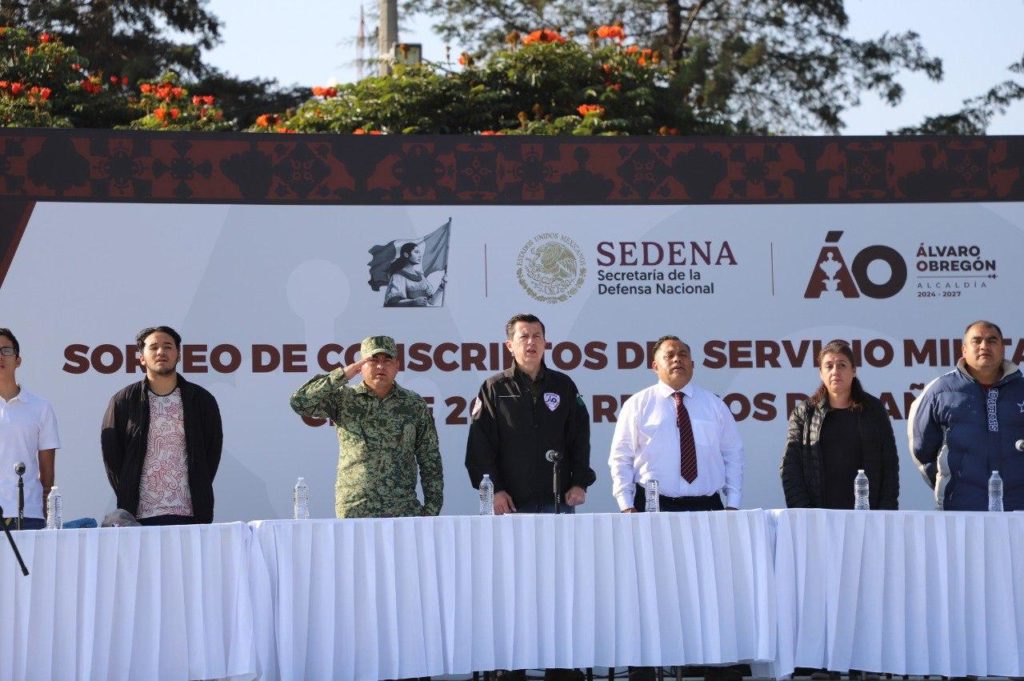 EN ÁLVARO OBREGÓN, 2 MIL 500 JÓVENES PARTICIPAN EN EL SORTEO DEL SERVICIO MILITAR NACIONAL