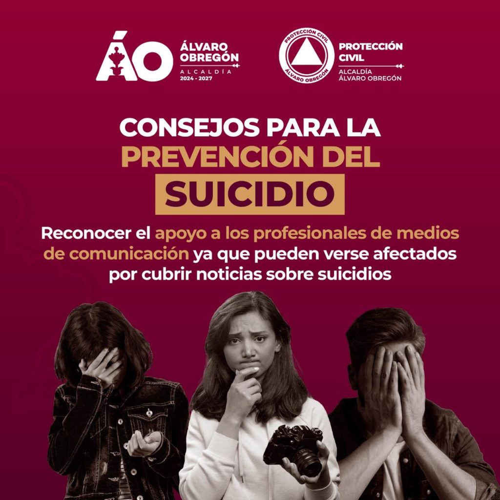 LANZA ALCALDÍA ÁLVARO OBREGÓN CAMPAÑA PARA PREVENIR EL SUICIDIO