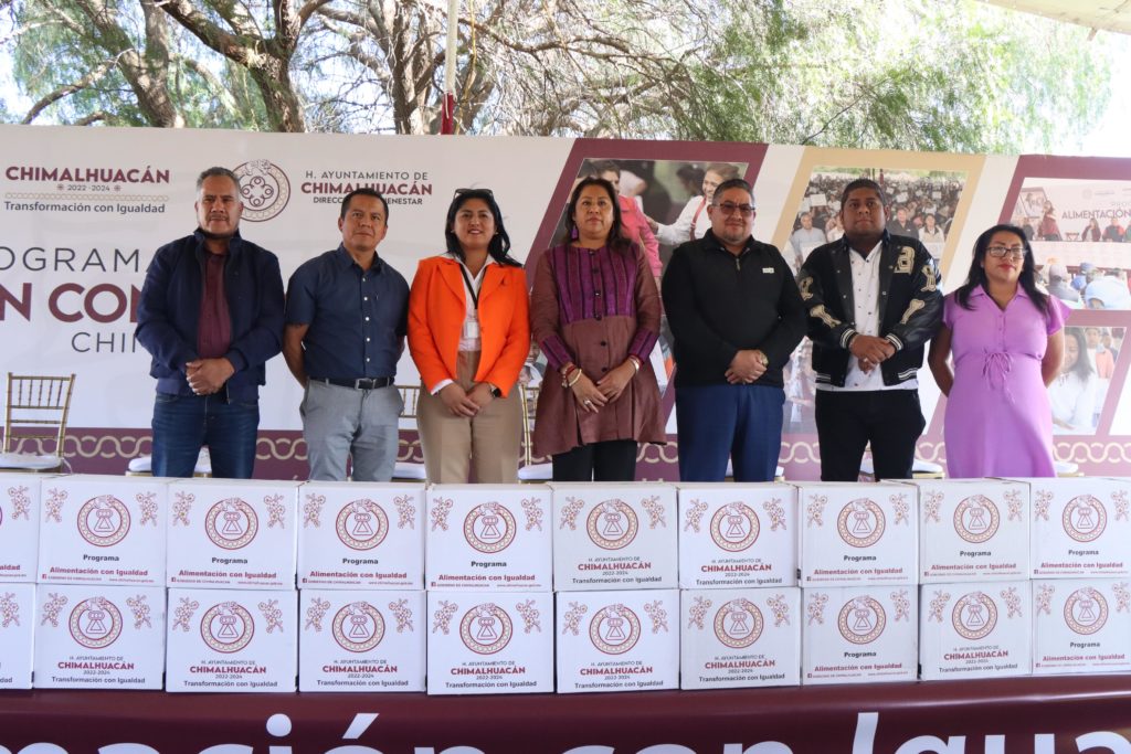 ARRANCA LA ÚLTIMA ENTREGA ANUAL DEL PROGRAMA “ALIMENTACIÓN CON IGUALDAD” EN EL CHIMALHUACHE