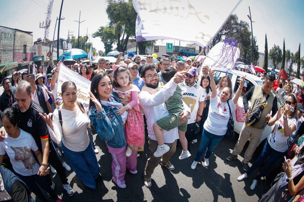 GOBIERNO MUNICIPAL DE NAUCALPAN, A TRAVÉS DEL DIF, ENCABEZA CARAVANA DE VISIBILIZACIÓN DEL AUTISMO