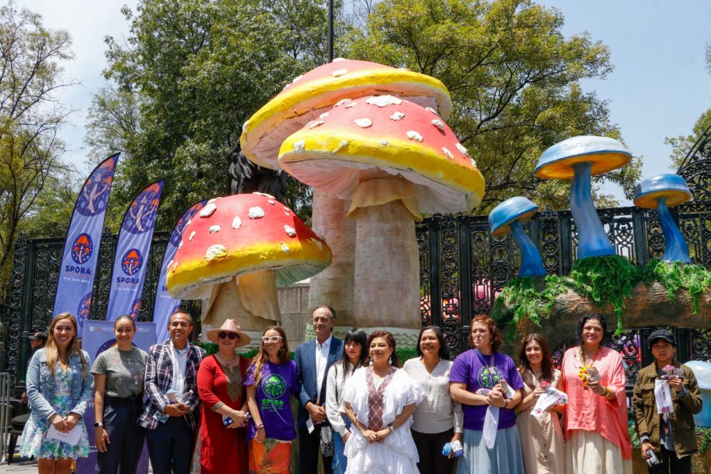 INAUGURA JEFA DE GOBIERNO CLARA BRUGADA FESTIVAL SPORA DEL BOSQUE DE CHAPULTEPEC, QUE EXHIBE MACROHONGOS Y DIVERSAS ACTIVIDADES