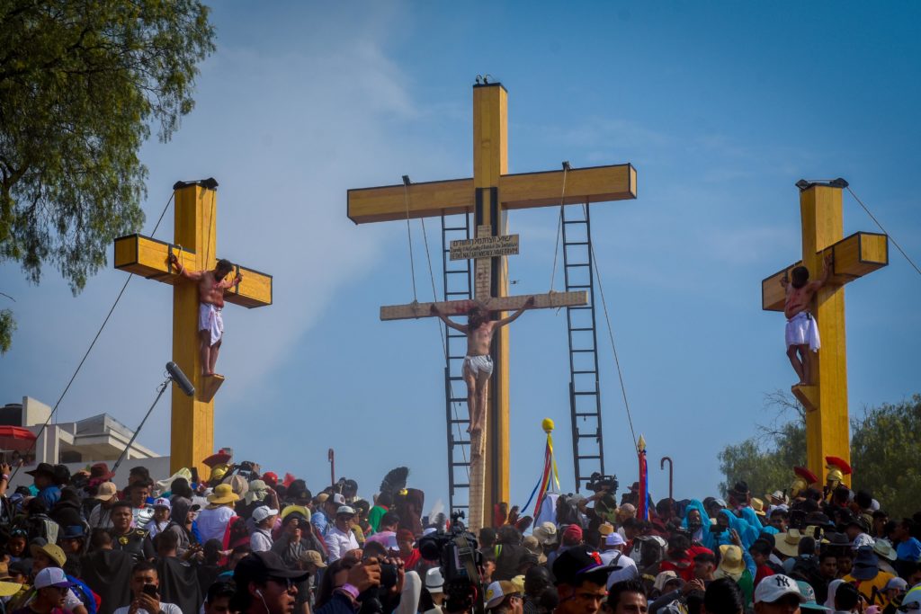 SALDO BLANCO Y AFORO DE DOS MILLONES EN PENÚLTIMO DÍA DE LA REPRESENTACIÓN DE LA SEMANA SANTA EN IZTAPALAPA: ALEIDA ALAVEZ