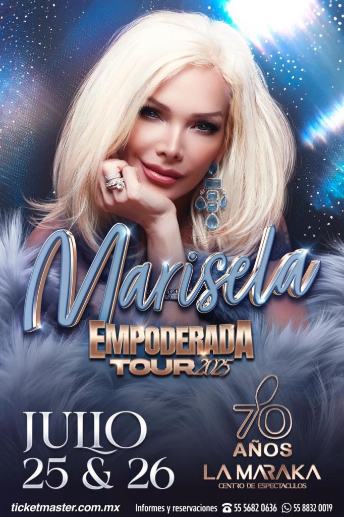 MARISELA LLEGA A CDMX CON SU TOUR “EMPODERADA” EN UN CONCIERTO ÍNTIMO Y EXCLUSIVO