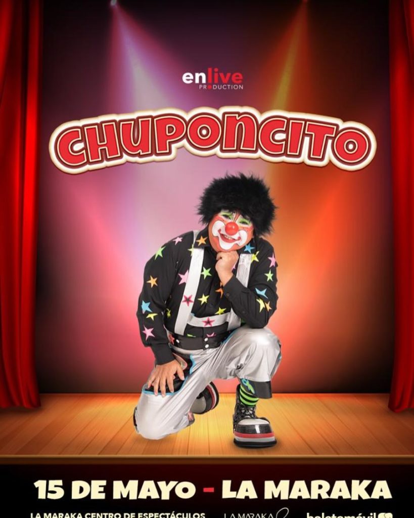 CHUPONCITO LLEGA A LA MARAKA CON SU HUMOR IRREVERENTE ESTE JUEVES 15 DE MAYO