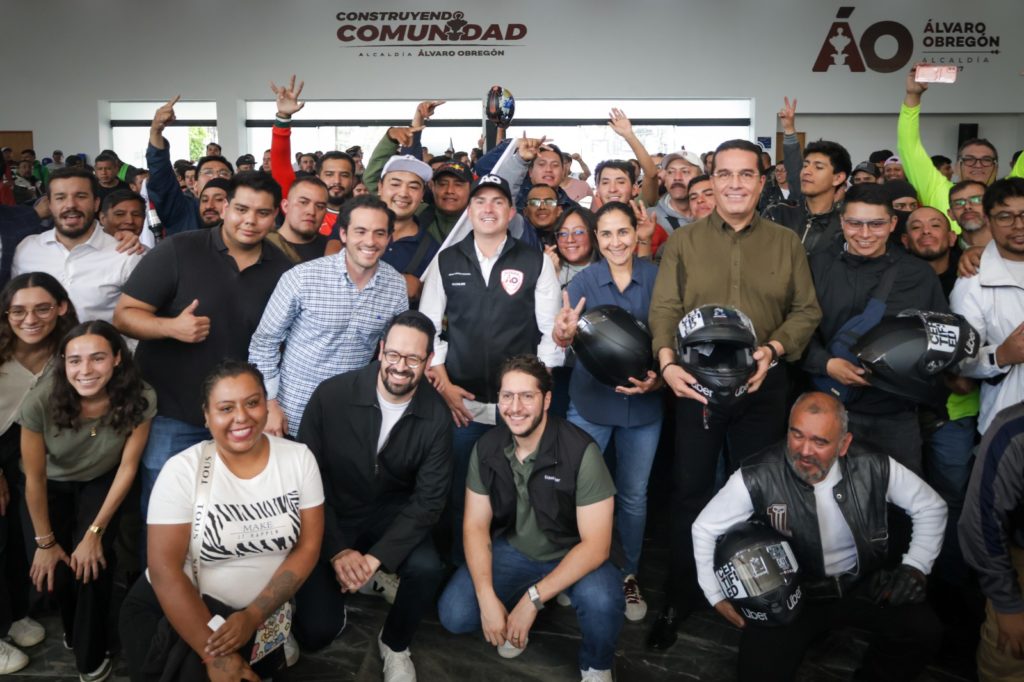 ALCALDÍA ÁLVARO OBREGÓN Y UBER UNEN ESFUERZOS EN FAVOR DE LA SEGURIDAD VIAL DE LOS MOTOCICLISTAS