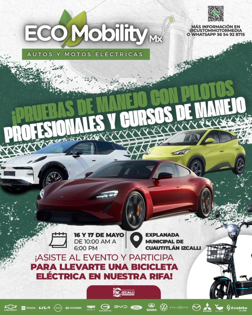 CUAUTITLÁN IZCALLI SERÁ SEDE DE “ECOMOBILITY MX” QUE IMPULSA LA MOVILIDAD ELÉCTRICA Y SEGURA