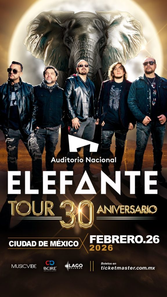 FESTEJANDO 30 AÑOS  ELEFANTE AUDITORIO NACIONAL, 	EL CONCIERTO DE NUESTRA HISTORIA