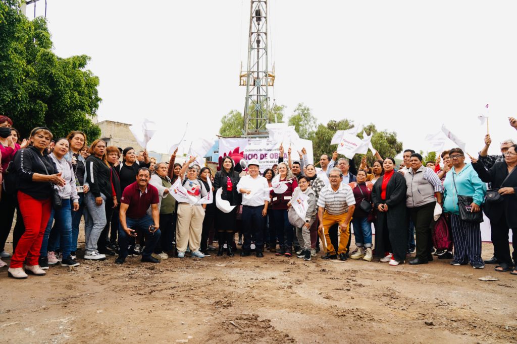 INICIA CONSTRUCCIÓN DE POZO PROFUNDO “EL TENAYO” PARA MITIGAR EFECTOS DE CRISIS HÍDRICA