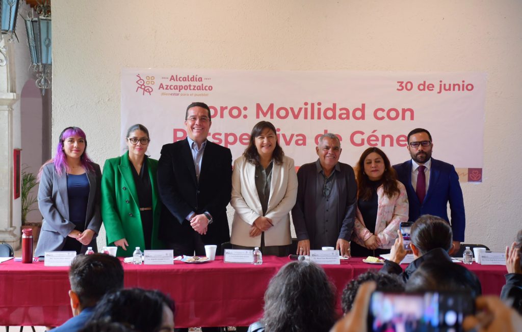 Van por movilidad sustentable y con perspectiva de gènero en Azcapotzalco