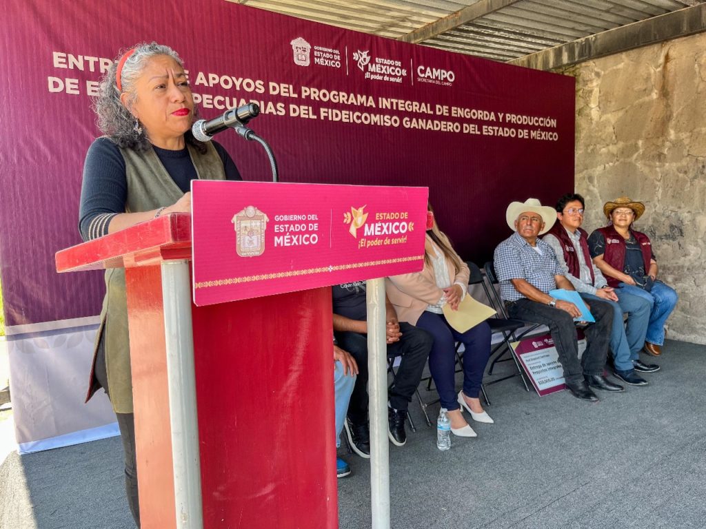 Entrega Secretaría del Campo del Gobierno Estatal apoyos a productores pecuarios en Cuautitlán Izcalli