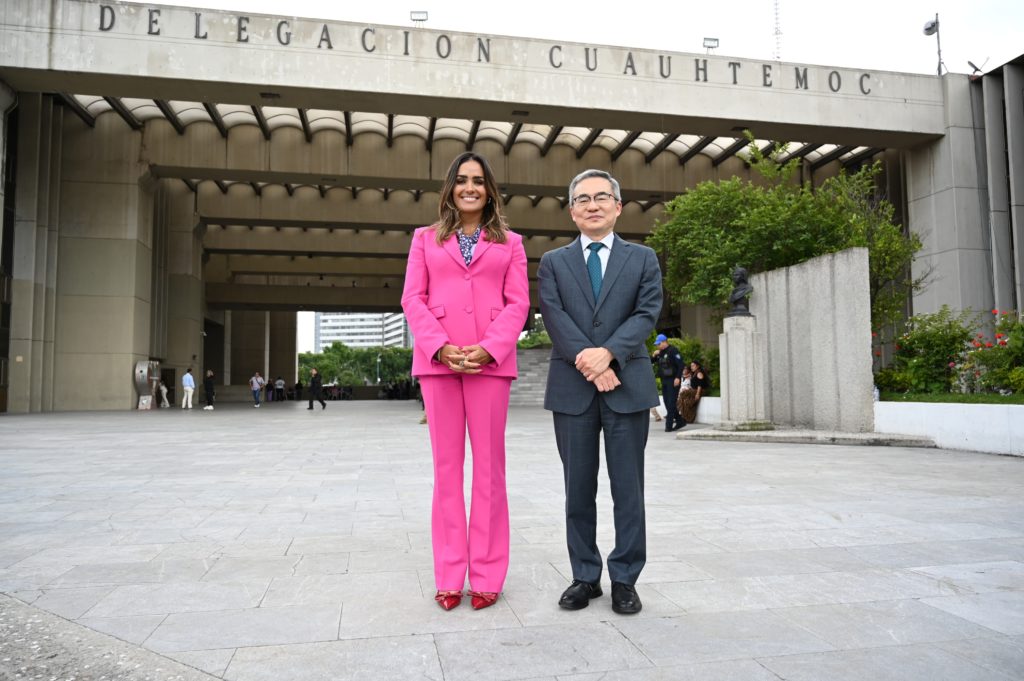 RECIBE ALE ROJO DE LA VEGA AL EMBAJADOR DE COREA; REFRENDAN LAZOS CULTURALES Y RESPALDO A LA COMUNIDAD COREANA