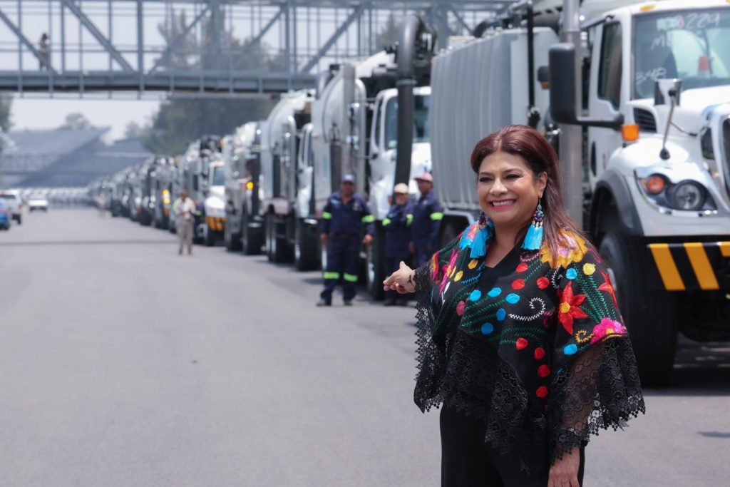 CLARA BRUGADA DA BANDERAZO DE SALIDA A PLAN TLALOQUE REFORZADO CON INVERSIÓN DE MIL 595 MDP