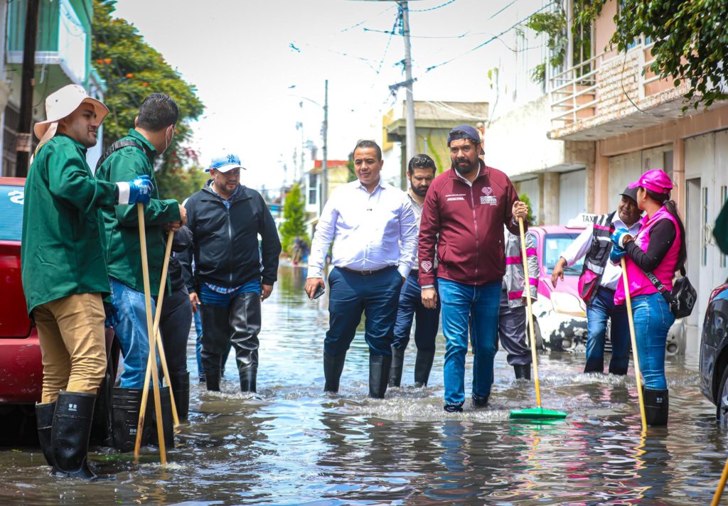 Janecarlo Lozano despliega operativo en zonas con inundaciones en GAM