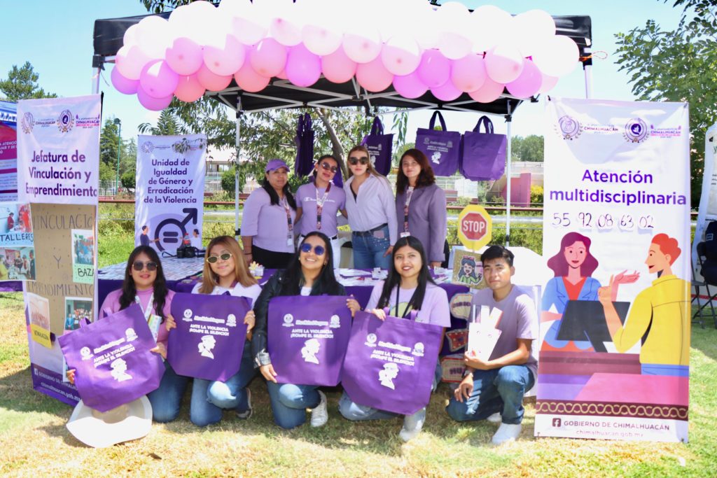 CHIMALHUACÁN REFUERZA CERCANÍA CIUDADANA CON FERIA DE SEGURIDAD