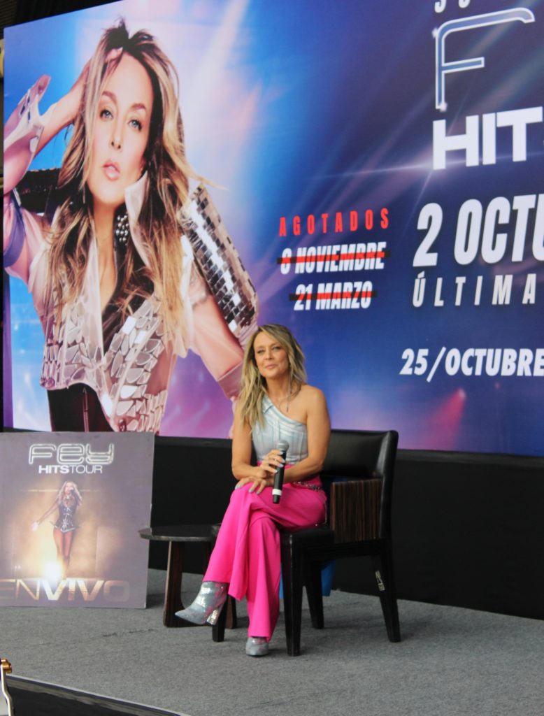 Fey celebrará 30 años de carrera en el Auditorio Nacional