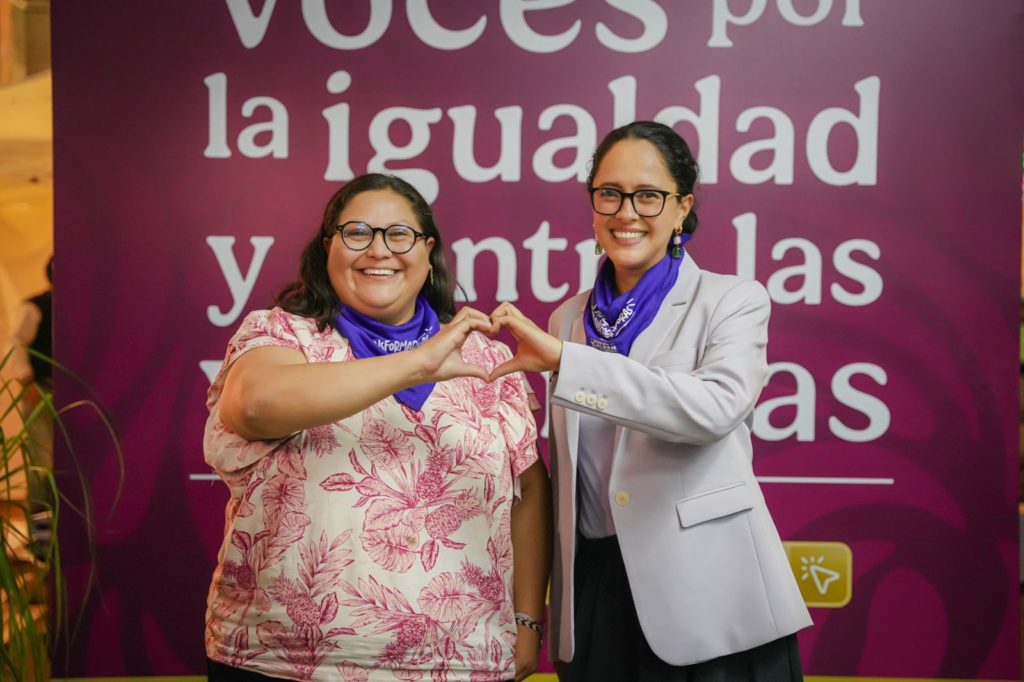 Gaby Osorio recibe en la Alcaldía Tlalpan la caravana nacional “Voces por la igualdad”, que recorrerá 600 municipios