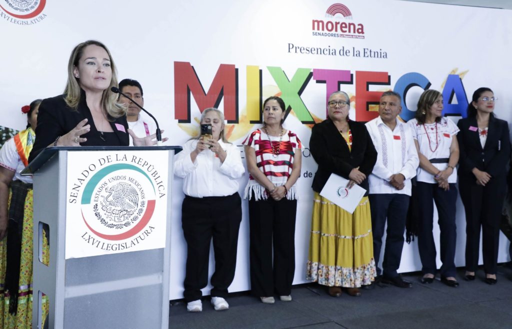Enfrentan Artesanos Desafíos para Sobrevivir frente al Despojo Cultural de Empresas Extranjeras: Senadora Cortés García