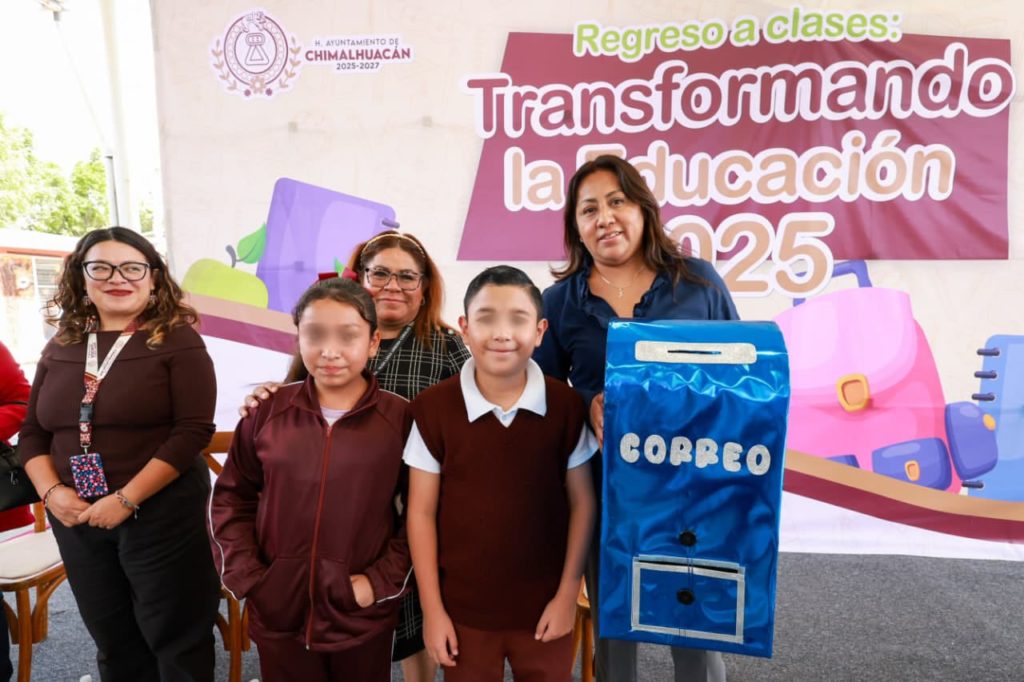 MÁS DE 10 MIL ESTUDIANTES DE CHIMALHUACÁN RECIBEN PROGRAMA  MUNICIPAL “TRANSFORMANDO LA EDUCACIÓN”