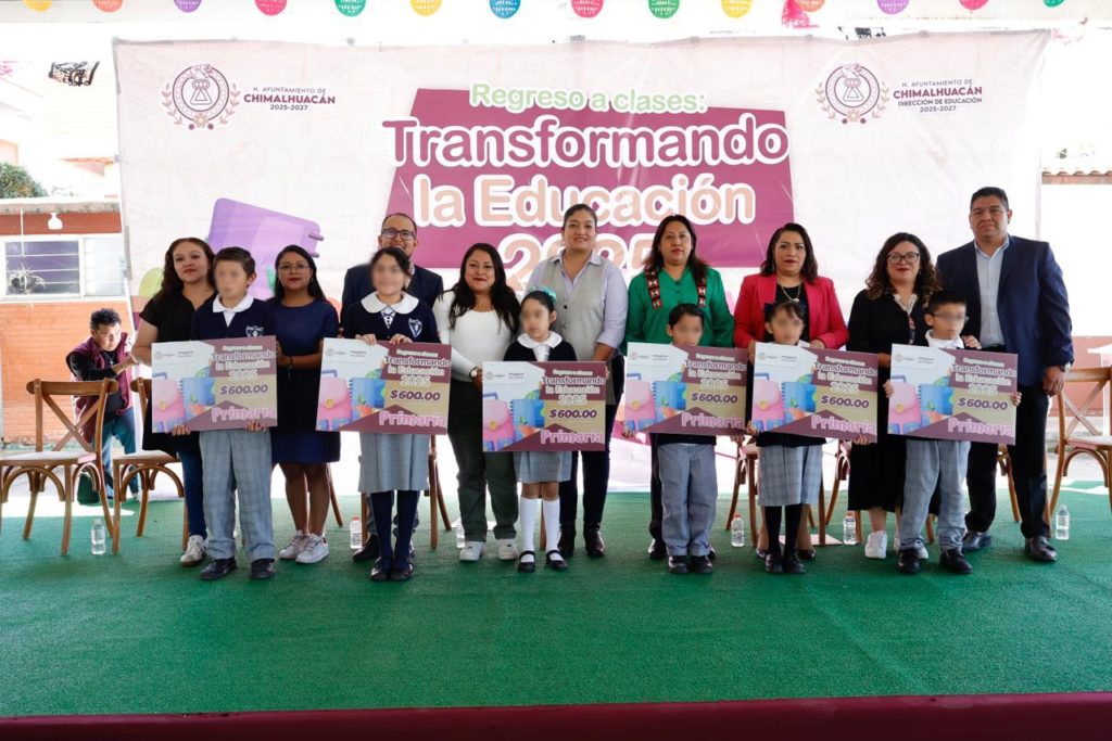PROGRAMA “TRANSFORMANDO LA EDUCACIÓN” ATIENDE LA DESERCIÓN ESCOLAR Y LA DESIGUALDAD EN CHIMALHUACÁN