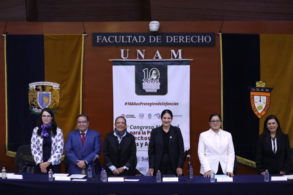 Bertha Alcalde, titular de la FGJCDMX, participa en Primer Congreso Nacional para la Protección de Derechos de Niñas, Niños y Adolescentes organizado por SNDIF