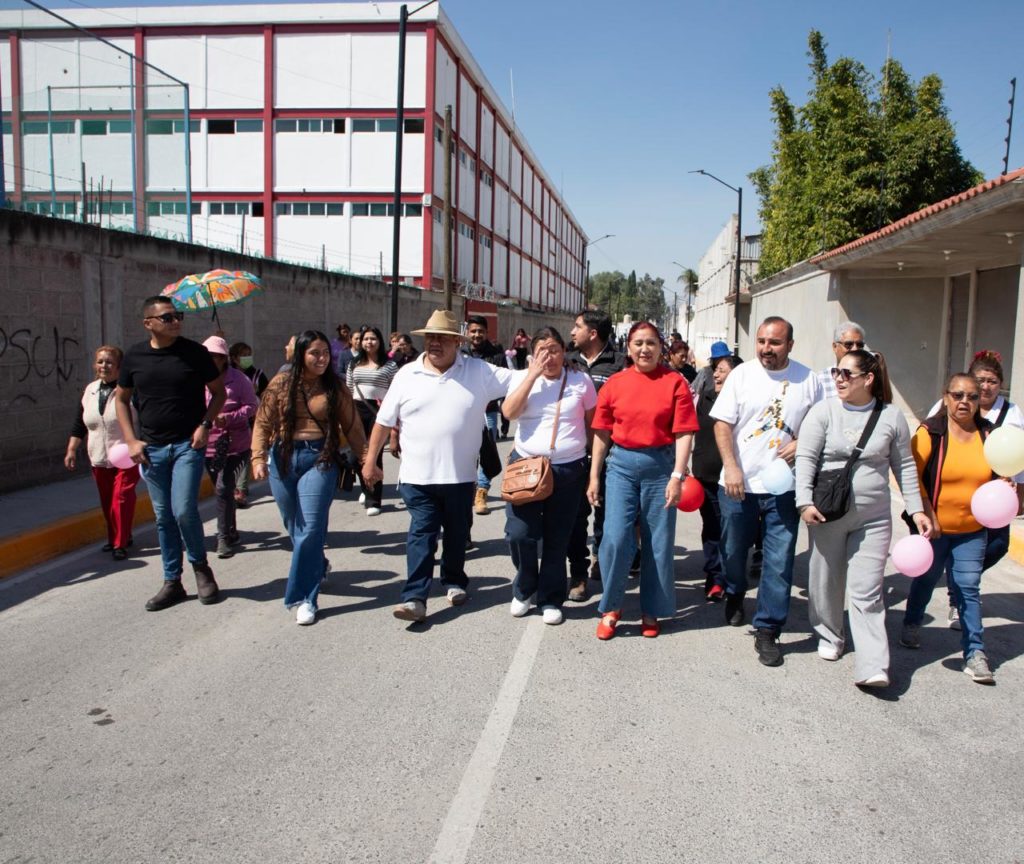Entrega Alcaldesa de Tecámac Diversas Obras; da Respuesta a Peticiones Vecinales