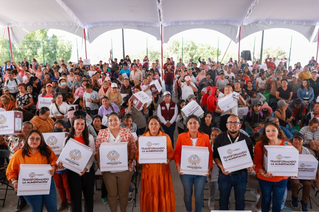 ALIMENTACIÓN, OBRAS Y BIENESTAR: ACCIONES QUE TRANSFORMAN VIDAS EN CHIMALHUACÁN