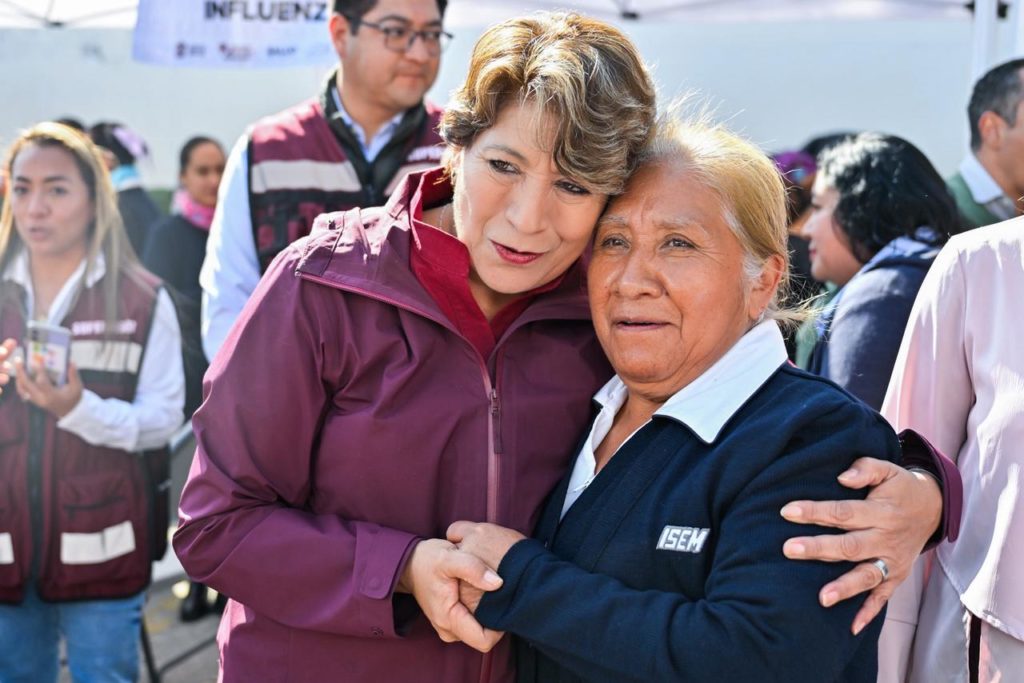 Gobernadora Delfina Gómez encabeza Megajornada de Vacunación en la UAEMéx; aplicarán más de 46 mil dosis