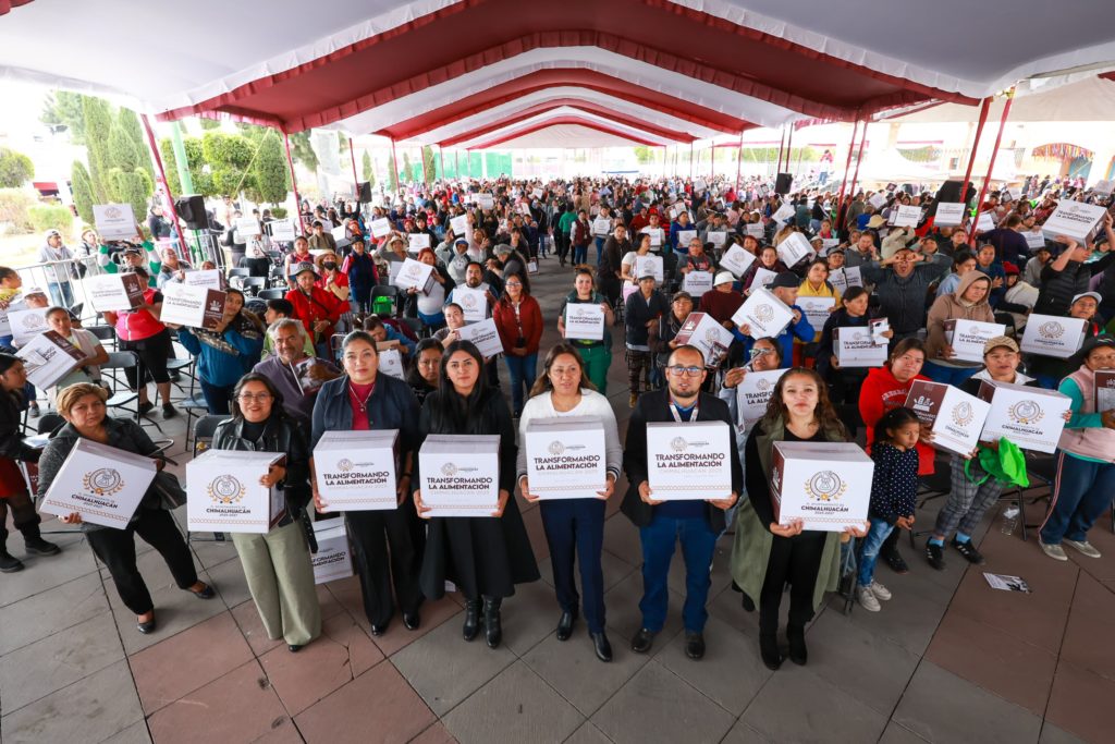 PRESIDENTA XÓCHITL FLORES CONCLUYE ENTREGA DE 12 MIL CANASTAS DEL PROGRAMA “TRANSFORMANDO LA ALIMENTACIÓN”
