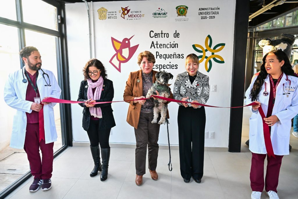 Gobernadora Delfina Gómez garantiza bienestar animal e inaugura junto con la UAEMéx Centro Integral de Atención a Pequeñas Especies en Texcoco