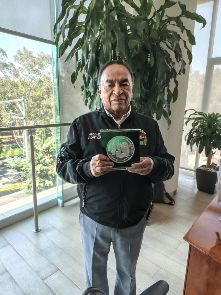 Artemio Cruz González, 49 años de servicio al sindicalismo mexiquense
