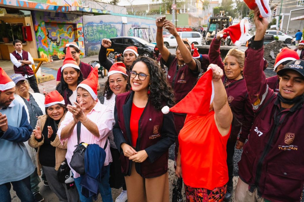 Al dar el banderazo del Bachetón Navideño, Gaby Osorio anuncia que la inversión en material asfáltico aumentará a 40 mdp en 2026