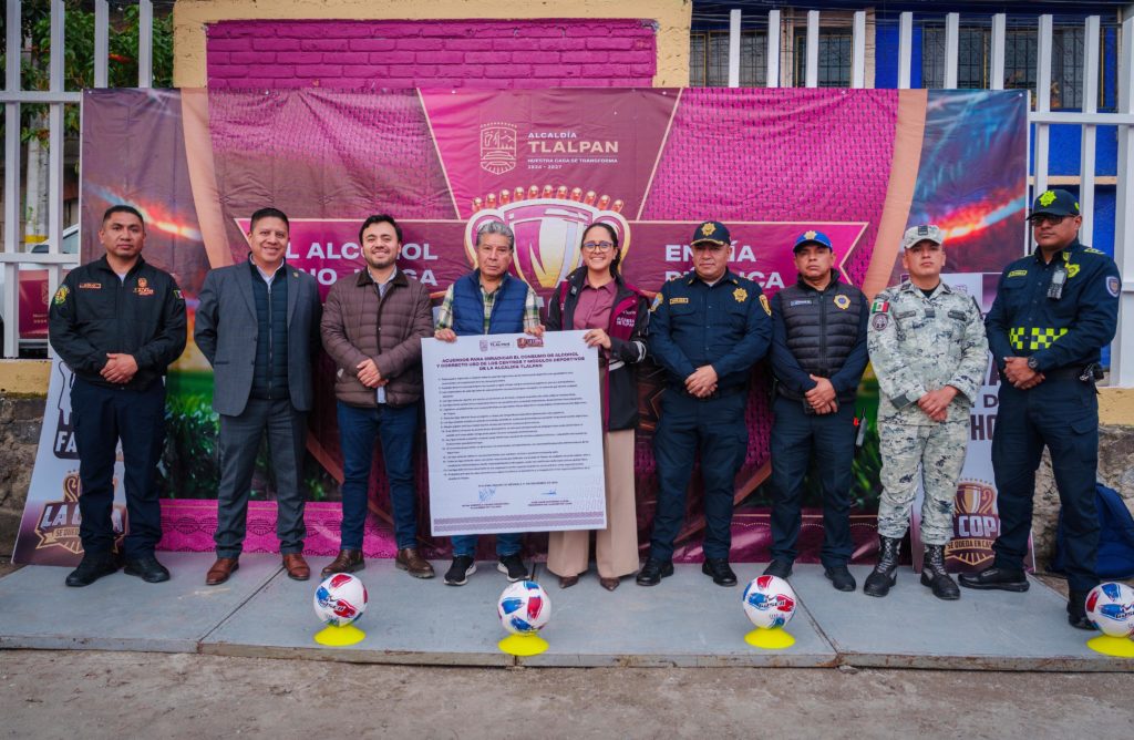 Gaby Osorio presenta “La copa se queda en casa”, estrategia integral de seguridad y cero alcohol para recuperar deportivos y espacios públicos