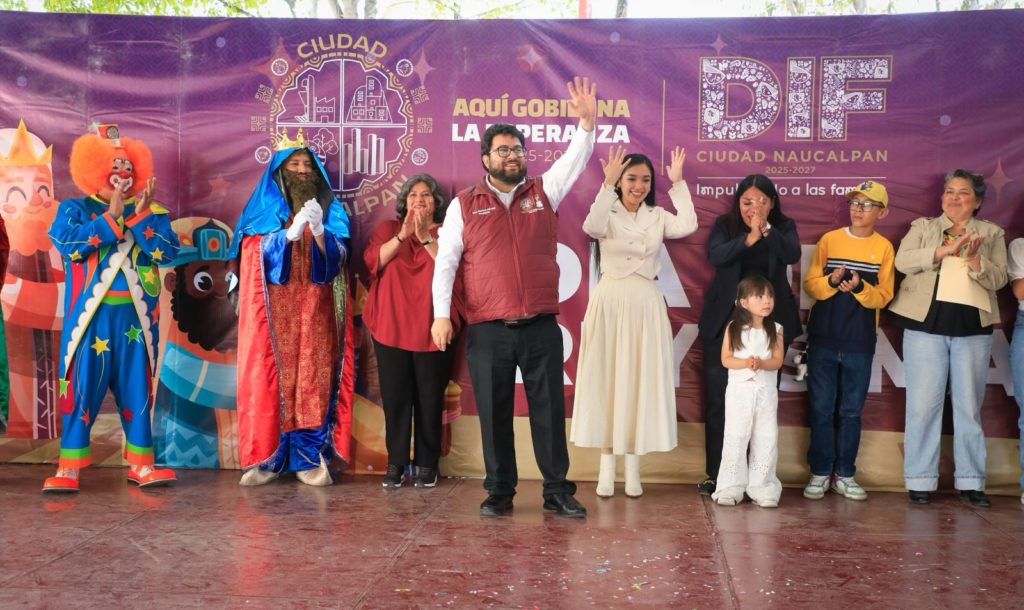 GOBIERNO DE NAUCALPAN FESTEJA A MÁS DE 6 MIL NIÑAS Y NIÑOS EN EL MARCO DEL DÍA DE REYES