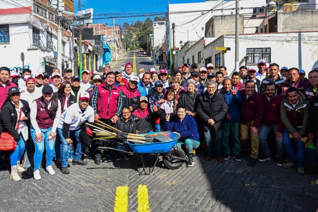 Delfina Gómez arranca la primera faena de “Limpiemos Nuestro EdoMéx” del 2026 en el primer cuadro de Toluca