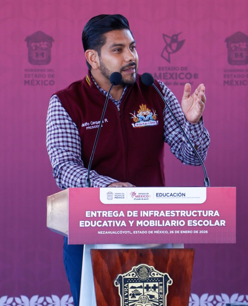 Inicia la Gobernadora Delfina Gómez la entrega de mobiliario e infraestructura educativa para más de 130 escuelas de Nezahualcóyotl