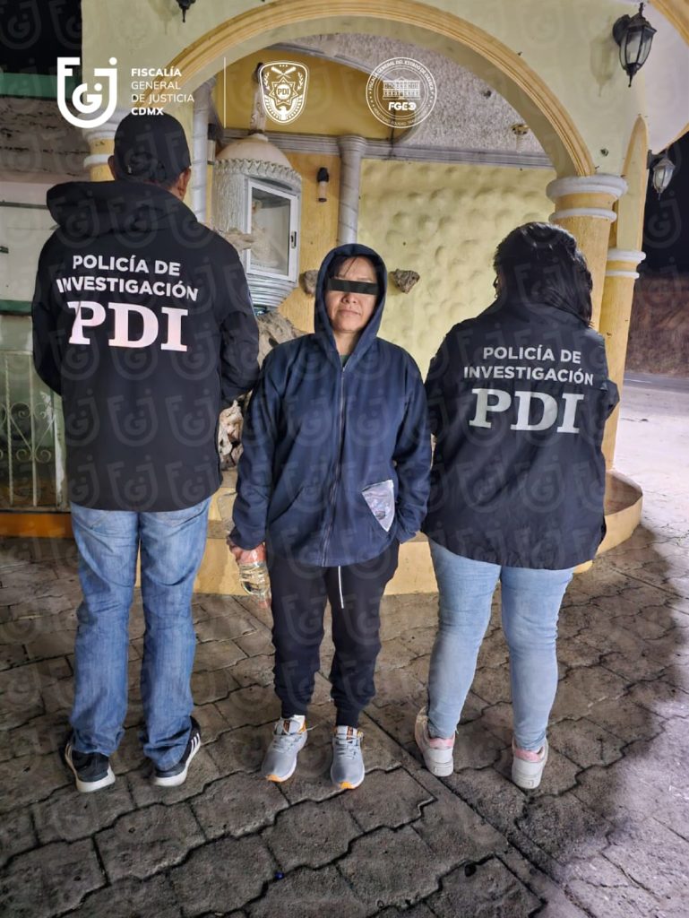 Fiscalía CDMX aprehende a una mujer por homicidio calificado tras investigación por hecho vial ocurrido en Iztapalapa