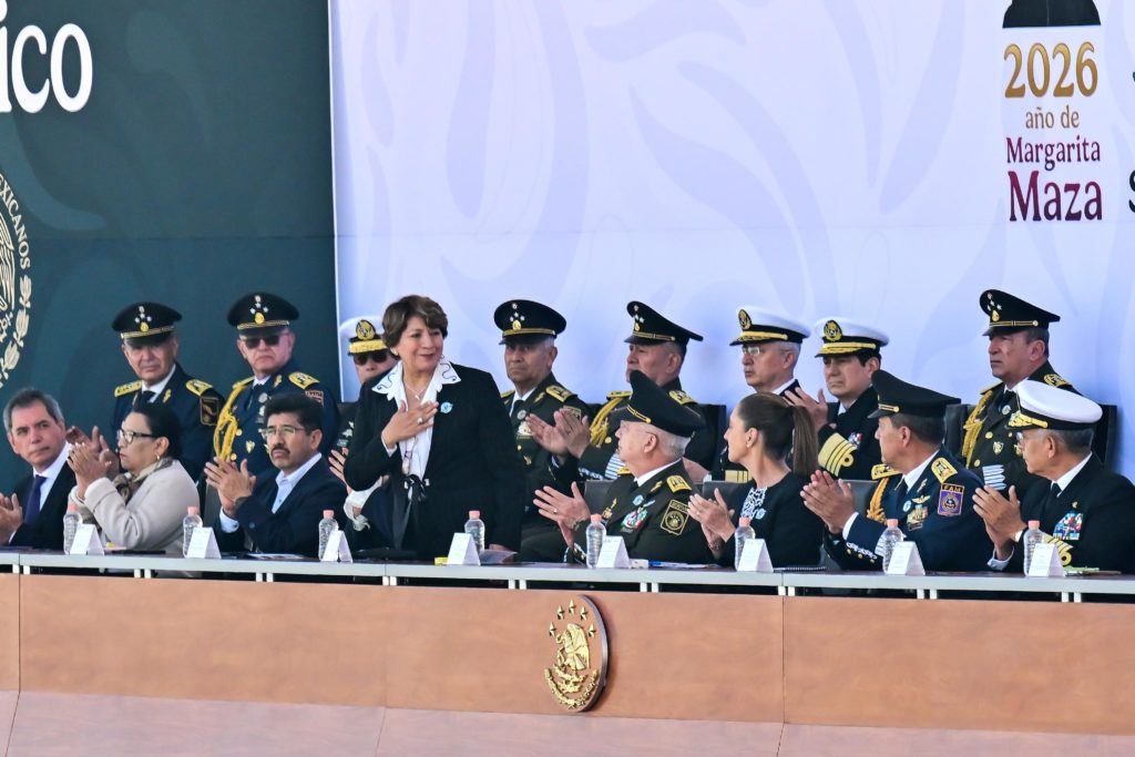 Acompaña Gobernadora Delfina Gómez a la Presidenta Claudia Sheinbaum al 111 Aniversario de la Fuerza Aérea Mexicana, esperanza y orgullo nacional