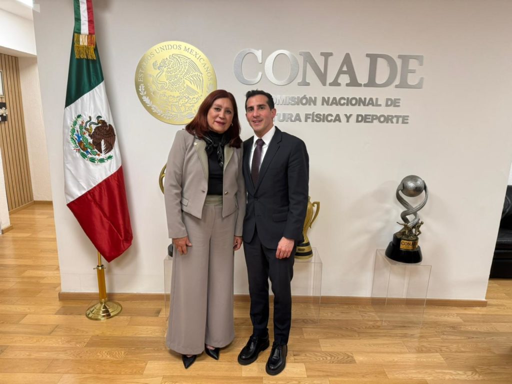 ALCALDESA ROSI WONG IMPULSA ALIANZAS PARA FORTALECER EL DEPORTE TRAS REUNIÓN CON ROMMEL PACHECO Y AUTORIDADES FEDERALES