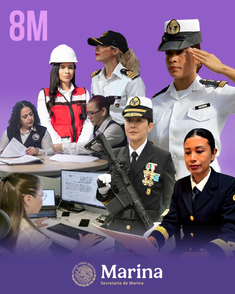 Ellas en la Marina: mujeres que fortalecen a la Secretaría de Marina- Armada de México