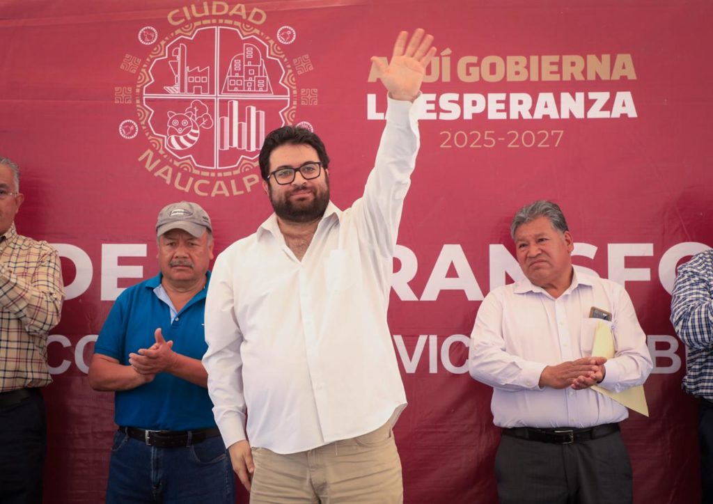 NAUCALPAN ESTÁ EN PROCESO DE TRANSFORMACIÓN Y NO NOS VAN A DETENER: ALCALDE ISAAC MONTOYA