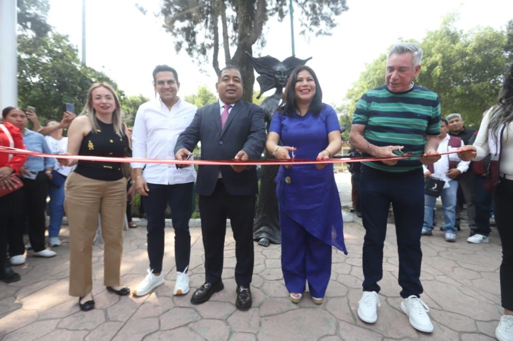 INAUGURAN EXPOSICIÓN ESCULTÓRICA “CRISOL DE SUEÑOS” EN LAEXPLANADA DE LA ALCALDÍA IZTACALCO