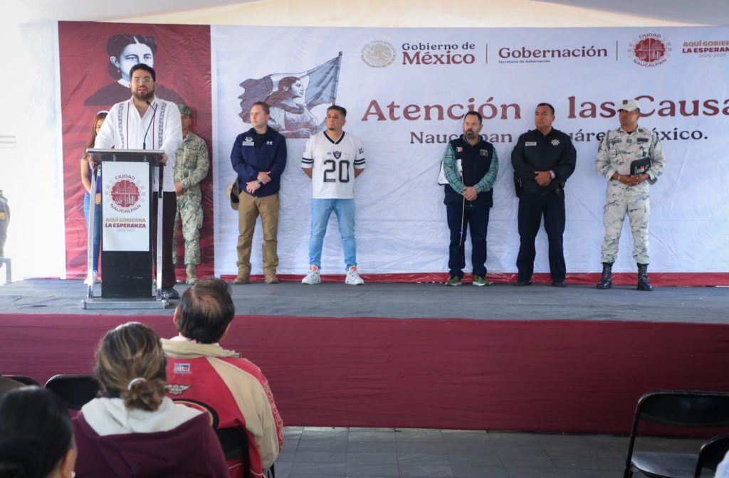 LA ATENCIÓN A LAS CAUSAS ES UNA PRIORIDAD EN NAUCALPAN, PARA DISFRUTE DE LAS Y LOS JÓVENES HOY SE RECUPERAN ESPACIOS PÚBLICOS