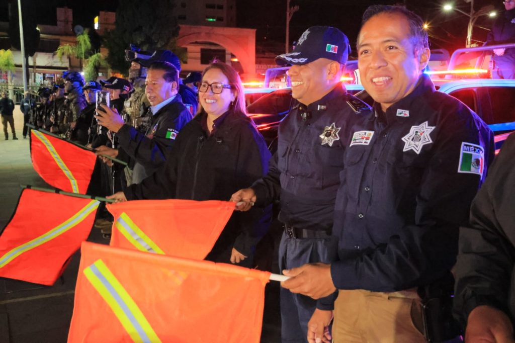 Con 1200 policías, Azucena Cisneros pone en marcha operativo Semana Santa