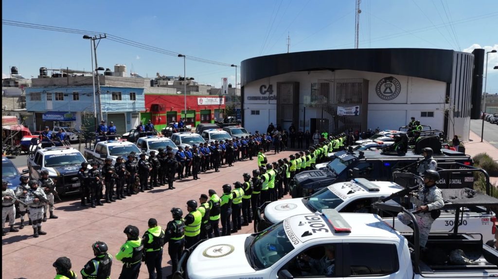 CON OPERATIVO “SEMANA MAYOR”, EN CHIMALHUACÁN REFUERZAN VIGILANCIA DURANTE VACACIONES