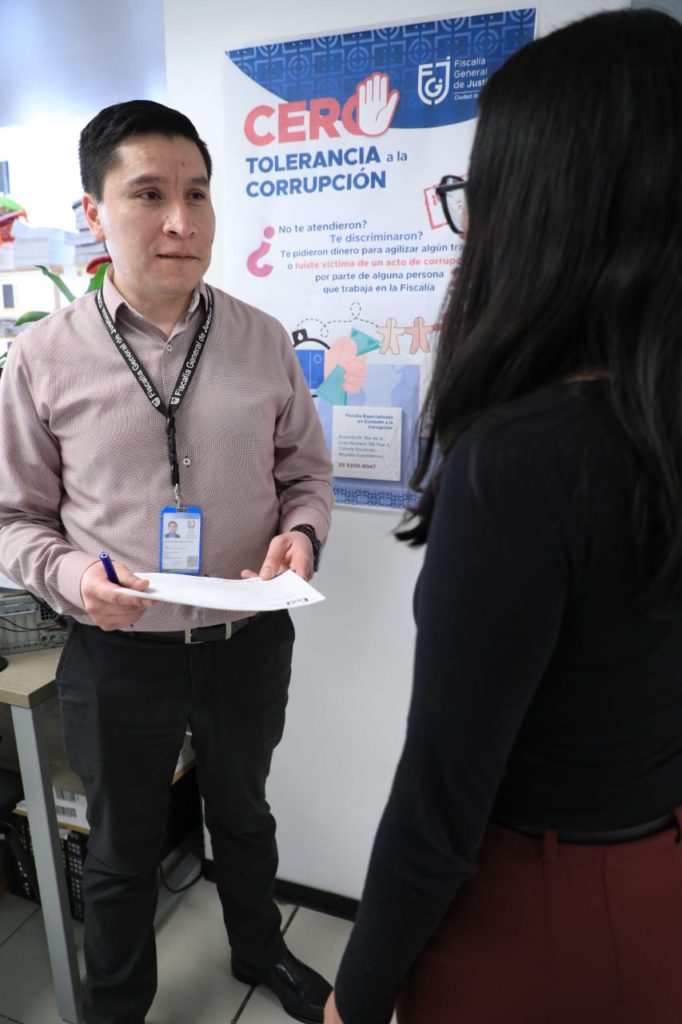 Fiscalía CDMX fortalece control interno y actúa contra la corrupción con sanciones y procesos penales