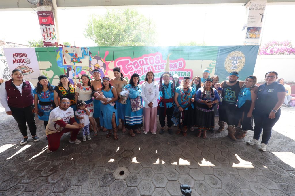 CHIMALHUACÁN SE SUMA A LA JORNADA NACIONAL DE TEQUIOS POR LA TIERRA