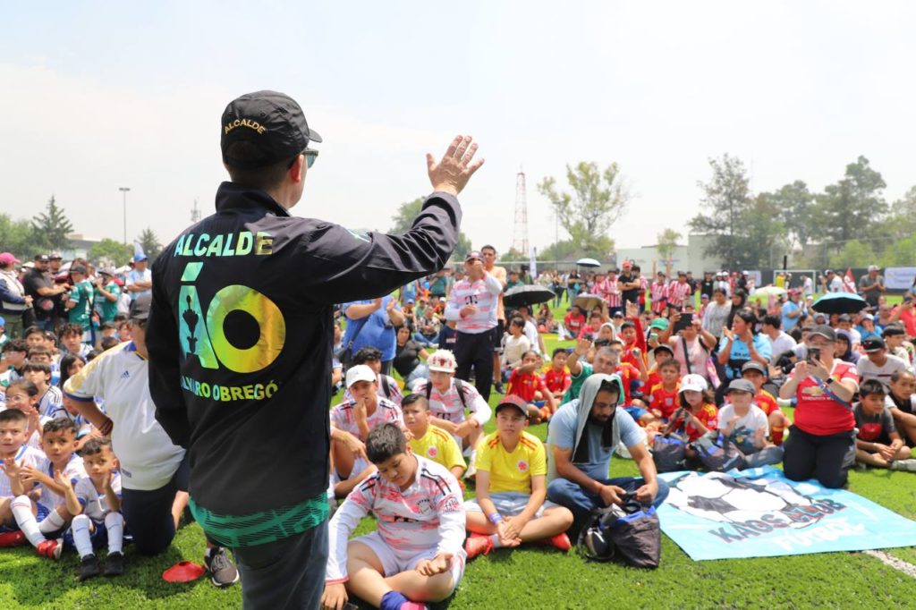 ÁLVARO OBREGÓN RECUPERA CANCHAS DEL PARQUE ÁGUILAS-JAPÓN: SE BENEFICIARÁN MÁS DE MIL FAMILIAS